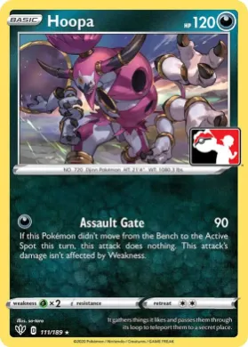Hoopa ( 111/189) Play! Pokémon Prize Pack Series One
