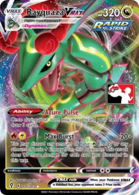 Rayquaza VMAX ( 111/203) Play! Pokémon Prize Pack Series One