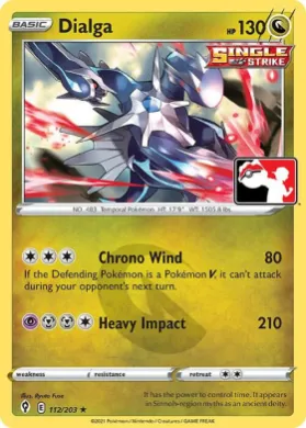 Dialga ( 112/203) Play! Pokémon Prize Pack Series One