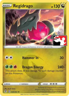 Regidrago ( 124/203) Play! Pokémon Prize Pack Series One