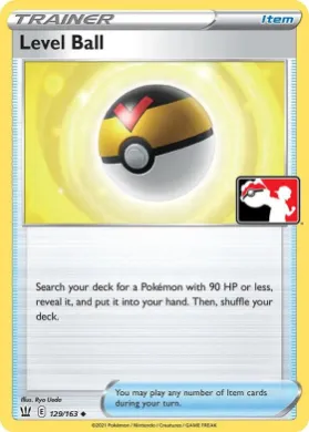 Level Ball ( 129/163) Play! Pokémon Prize Pack Series One