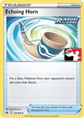 Echoing Horn ( 136/198) Play! Pokémon Prize Pack Series One