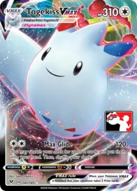 Togekiss VMAX ( 141/185) Play! Pokémon Prize Pack Series One