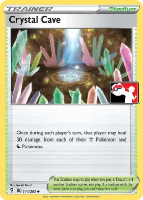Crystal Cave ( 144/203) Play! Pokémon Prize Pack Series One