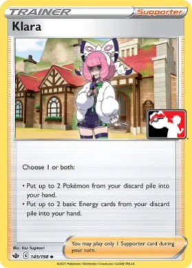 Klara ( 145/198) Play! Pokémon Prize Pack Series One