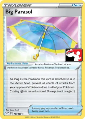 Big Parasol ( 157/189) Play! Pokémon Prize Pack Series One