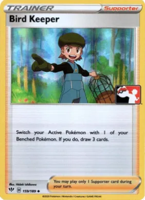 Bird Keeper ( 159/189) Play! Pokémon Prize Pack Series One