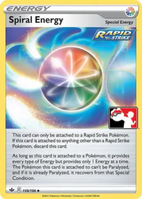 Spiral Energy ( 159/198) Play! Pokémon Prize Pack Series One