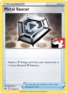 Metal Saucer ( 170/202) Play! Pokémon Prize Pack Series One