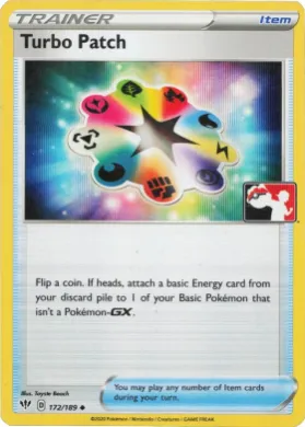 Turbo Patch ( 172/189) Play! Pokémon Prize Pack Series One