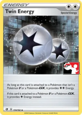 Twin Energy ( 174/192) Play! Pokémon Prize Pack Series One