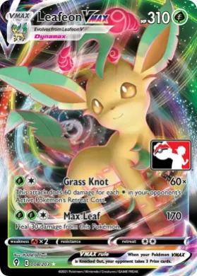 Leafeon VMAX ( 008/203) Play! Pokémon Prize Pack Series Two