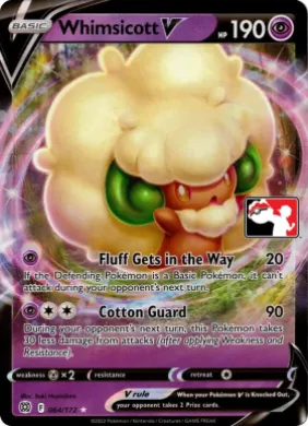 Whimsicott V ( 064/172) Play! Pokémon Prize Pack Series Two