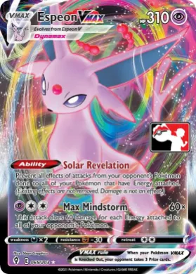 Espeon VMAX ( 065/203) Play! Pokémon Prize Pack Series Two