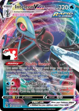 Inteleon VMAX ( 079/264) Play! Pokémon Prize Pack Series Two