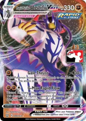 Rapid Strike Urshifu VMAX ( 088/163) Play! Pokémon Prize Pack Series Two