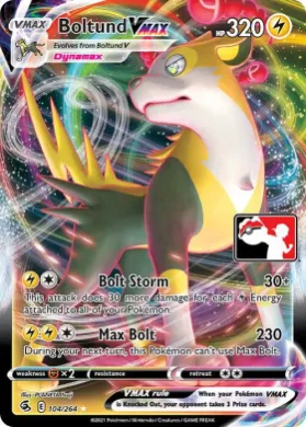 Boltund VMAX ( 104/264) Play! Pokémon Prize Pack Series Two