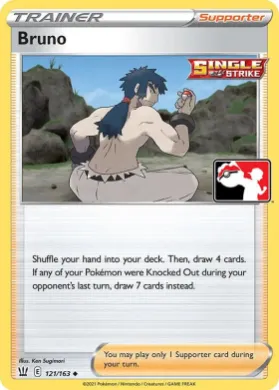 Bruno ( 121/163) Play! Pokémon Prize Pack Series Two