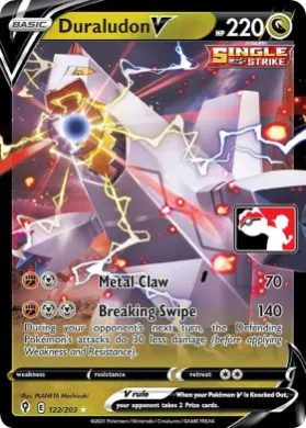 Duraludon V ( 122/203) Play! Pokémon Prize Pack Series Two