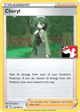 Cheryl ( 123/163) Play! Pokémon Prize Pack Series Two