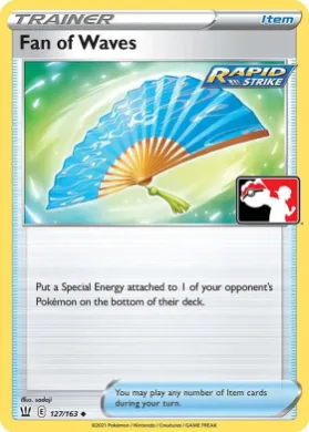 Fan of Waves ( 127/163) Play! Pokémon Prize Pack Series Two