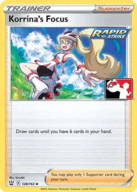 Korrina's Focus ( 128/163) Play! Pokémon Prize Pack Series Two