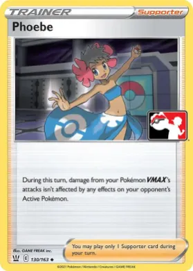 Phoebe ( 130/163) Play! Pokémon Prize Pack Series Two