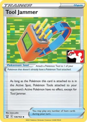 Tool Jammer ( 136/163) Play! Pokémon Prize Pack Series Two