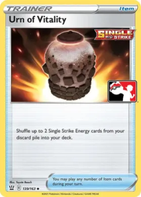 Urn of Vitality ( 139/163) Play! Pokémon Prize Pack Series Two
