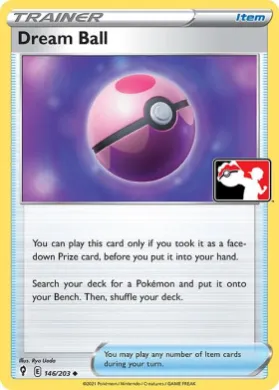 Dream Ball ( 146/203) Play! Pokémon Prize Pack Series Two