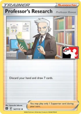 Professor's Research ( 147/172) Play! Pokémon Prize Pack Series Two