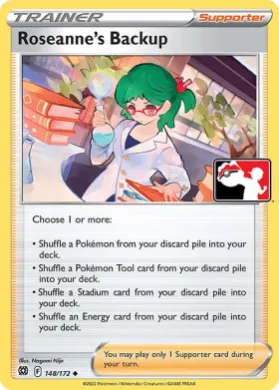 Roseanne's Backup ( 148/172) Play! Pokémon Prize Pack Series Two