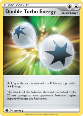 Double Turbo Energy ( 151/172) Play! Pokémon Prize Pack Series Two