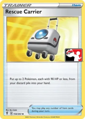 Rescue Carrier ( 154/203) Play! Pokémon Prize Pack Series Two