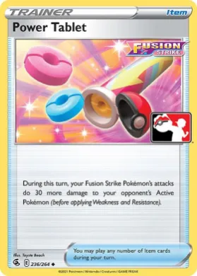 Power Tablet ( 236/264) Play! Pokémon Prize Pack Series Two
