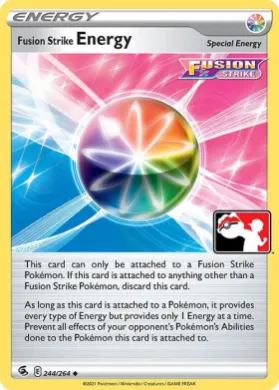 Fusion Strike Energy ( 244/264) Play! Pokémon Prize Pack Series Two