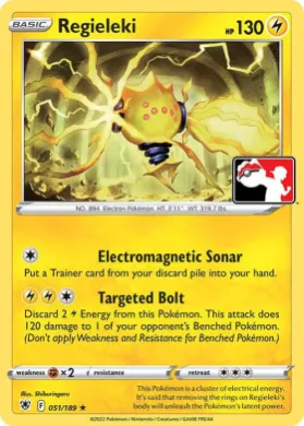Regieleki ( 051/189) Play! Pokémon Prize Pack Series Three