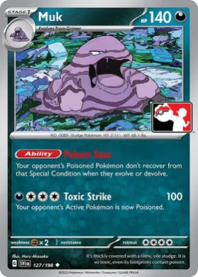 Muk ( 127/198) Play! Pokémon Prize Pack Series Three