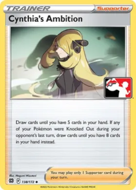 Cynthia's Ambition ( 138/172) Play! Pokémon Prize Pack Series Three