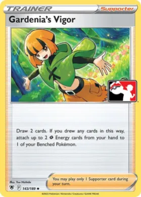 Gardenia's Vigor ( 143/189) Play! Pokémon Prize Pack Series Three