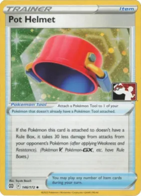 Pot Helmet ( 146/172) Play! Pokémon Prize Pack Series Three