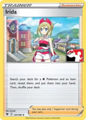 Irida ( 147/189) Play! Pokémon Prize Pack Series Three