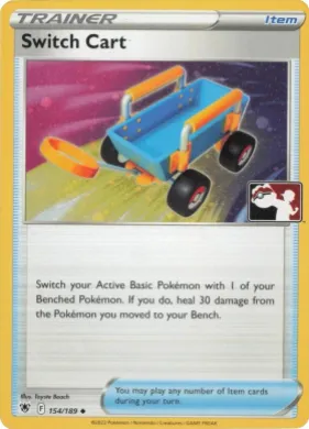Switch Cart ( 154/189) Play! Pokémon Prize Pack Series Three