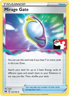 Mirage Gate ( 163/196) Play! Pokémon Prize Pack Series Three