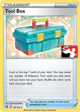 Tool Box ( 168/196) Play! Pokémon Prize Pack Series Three