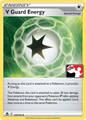 V Guard Energy ( 169/195) Play! Pokémon Prize Pack Series Three