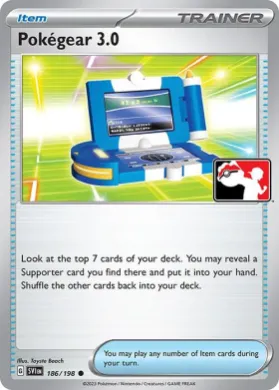 Pokégear 3.0 ( 186/198) Play! Pokémon Prize Pack Series Three