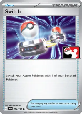 Switch ( 194/198) Play! Pokémon Prize Pack Series Three
