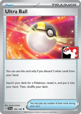 Ultra Ball ( 196/198) Play! Pokémon Prize Pack Series Three