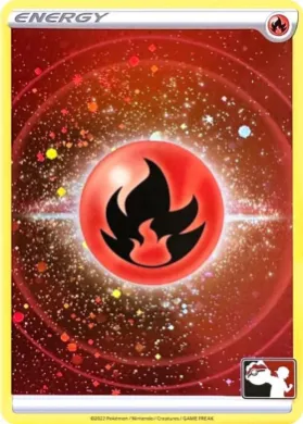 Fire Energy ( No. 002) Play! Pokémon Prize Pack Series Three